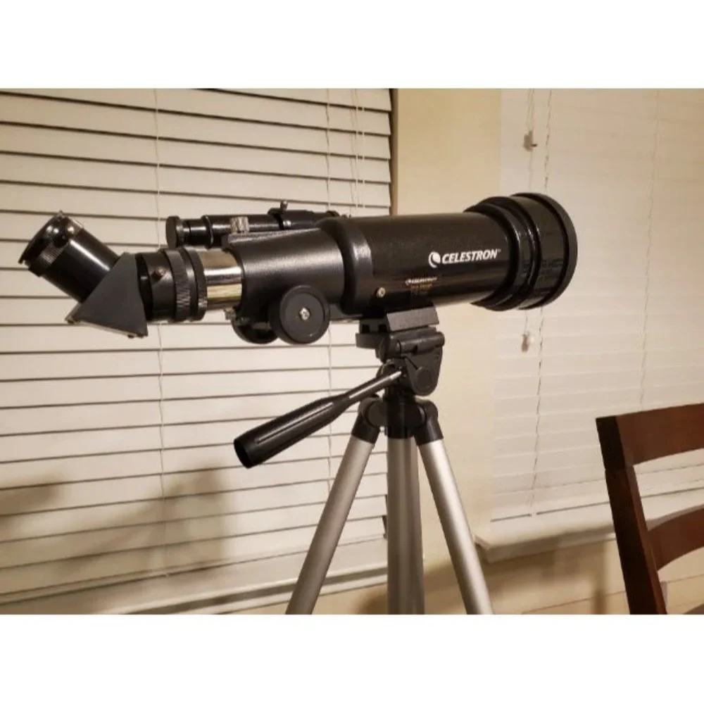 Celestron - 70mm Travel Scope - Portable Refractor Telescope -Fully-Coated Glas